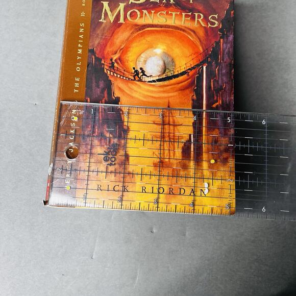 Percy Jackson and the Olympians Series Books 2-4 Rick Riordan PB Lot of 3 - Picture 8 of 9